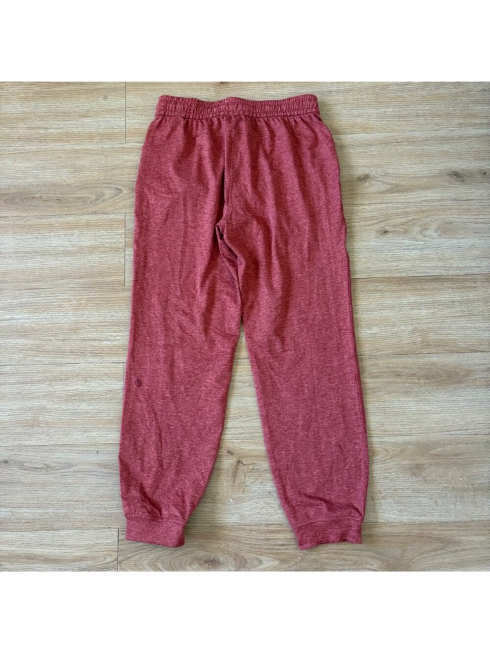Lululemon Athletic Soft Jersey Classic Fit MR Joggers Heathered Orange Size 4 - Picture 2 of 10